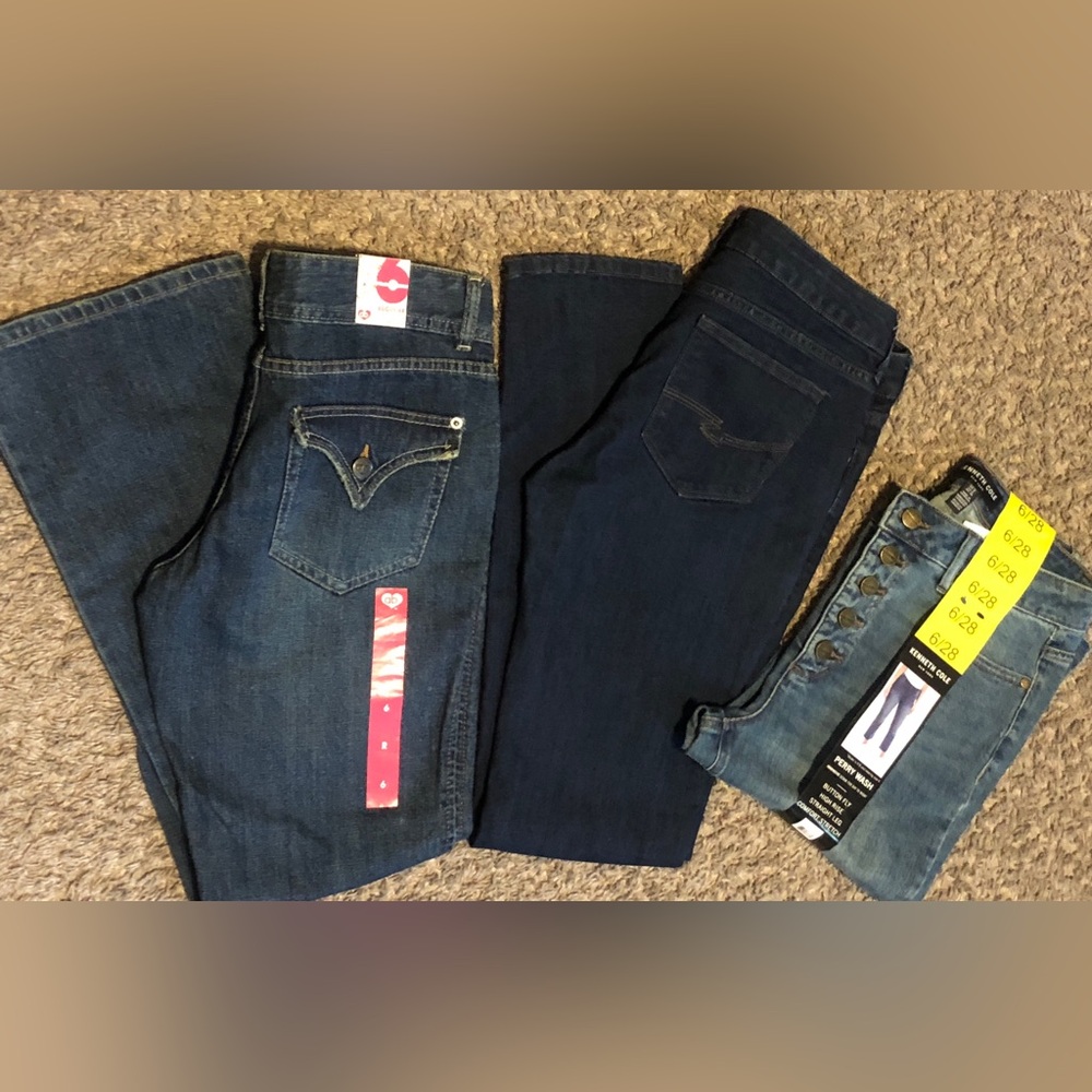 Brand new women’s jeans. $30 for all 3 pairs!